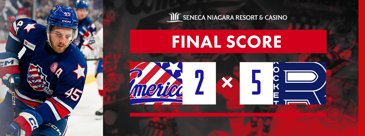 AMERKS EARN WEEKEND SPLIT WITH ROCKET