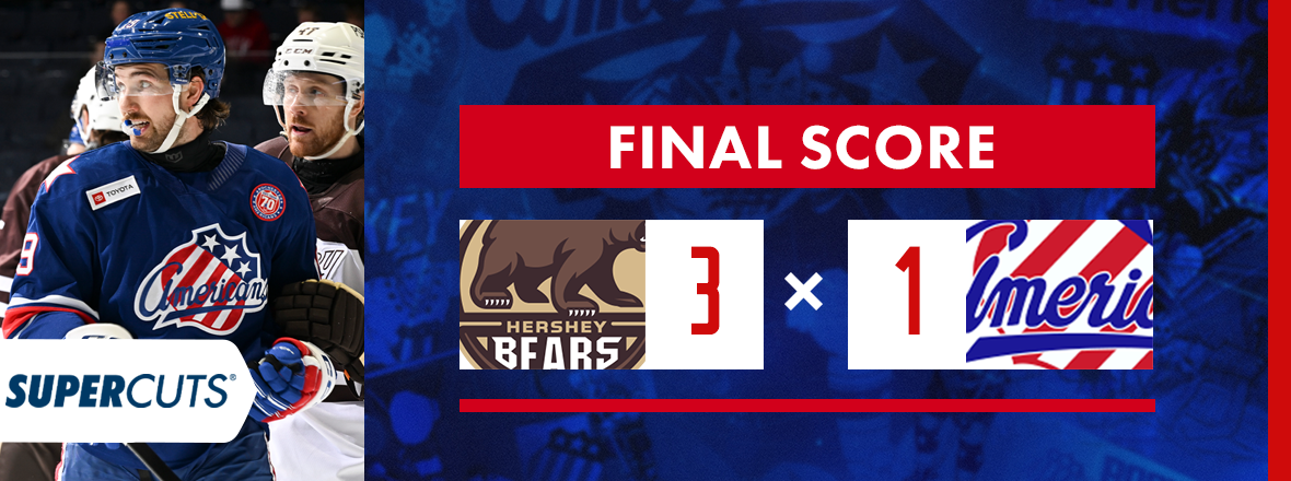 AMERKS DROP FIRST OF TWO TO BEARS