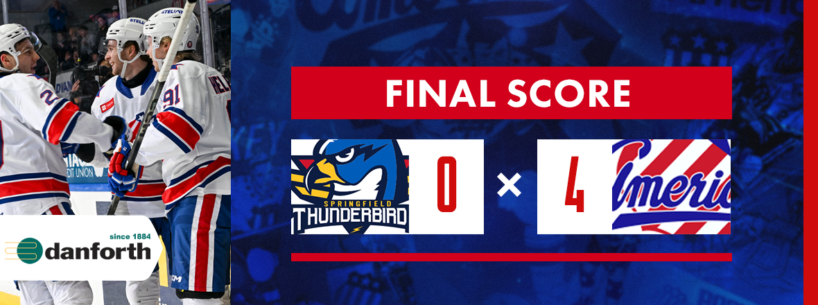 ROSÉN, RATZLAFF SHINE IN SHUTOUT WIN OVER SPRINGFIELD