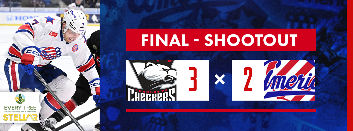 AMERKS FALL TO CHECKERS IN SHOOTOUT