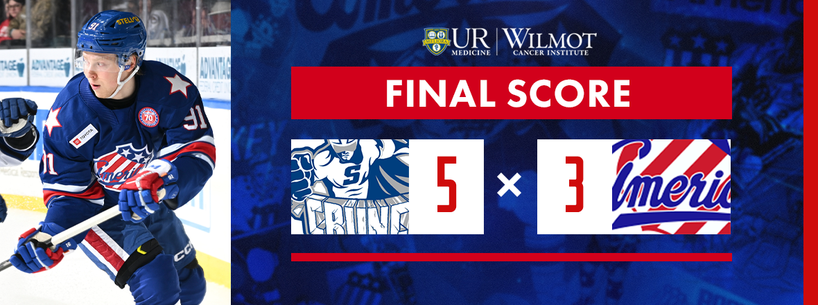 THIRD-PERIOD COMEBACK FALLS SHORT IN LOSS TO CRUNCH