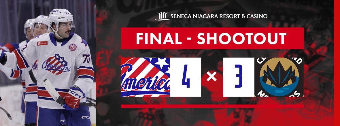 AMERKS TAKE DOWN MONSTERS IN SHOOTOUT WIN