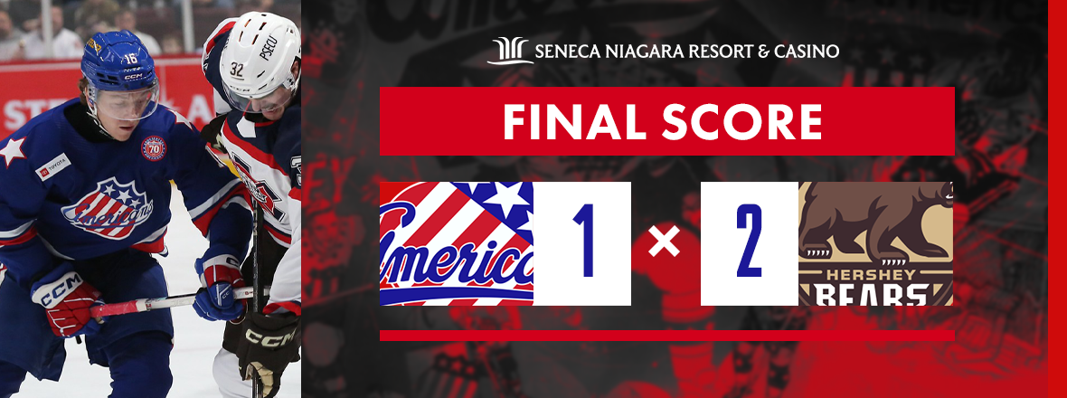 AMERKS FALL SHORT IN HERSHEY