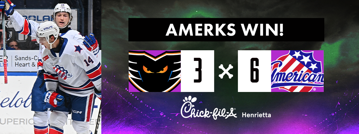 AMERKS DOUBLE UP PHANTOMS TO CLOSE OUT OCTOBER