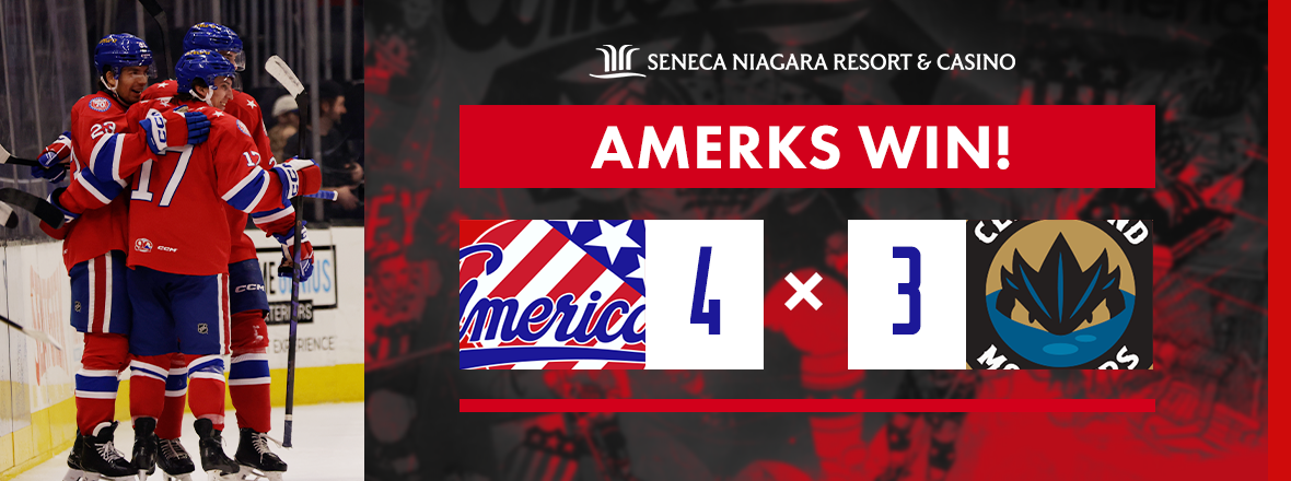 AMERKS FLIP THE SCRIPT ON MONSTERS TO CLOSE OUT 2025