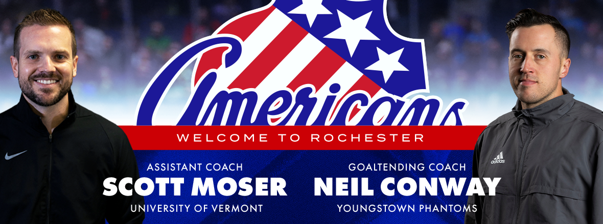 AMERKS ADD MOSER, CONWAY TO COACHING STAFF