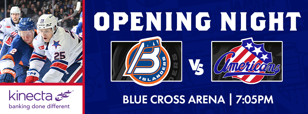 AMERKS OPEN 68TH SEASON TONIGHT AGAINST BRIDGEPORT