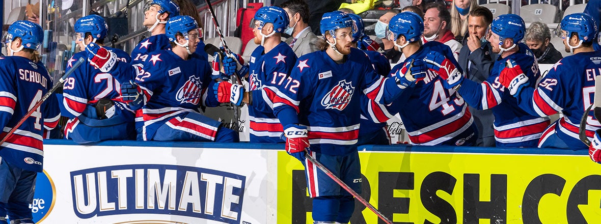 AMERKS OPEN ROAD SWING WITH 7-3 WIN IN TORONTO