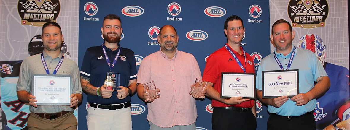 AMERKS WIN SEVERAL TEAM ACHIEVEMENT AWARDS